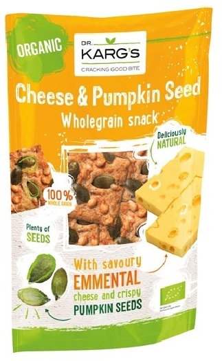 Dr.Karg's Organic Snack Cheese&Pumpkin Seed 110g