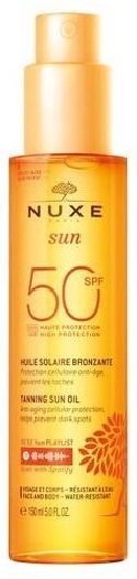 Nuxe Tanning Sun Oil Spray SPF50 VN063001 150 ml