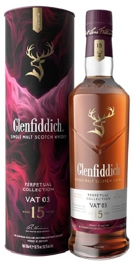 Glenfiddich Perpetual Collection Vat 3 15y Whisky 50.2%, Tube 0.7L