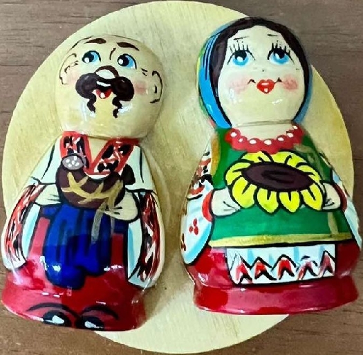 Sapfir Painted Magnet "Couple"