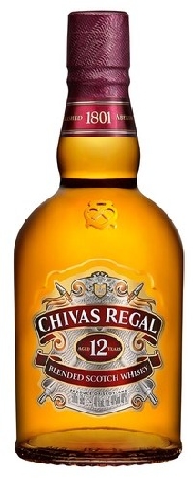 Chivas Regal Blended Scotch Whisky 40% 0.5L