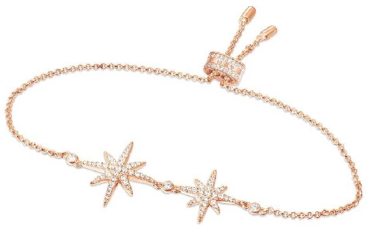 APM Monaco Double Météorites Bracelet - Pink Silver