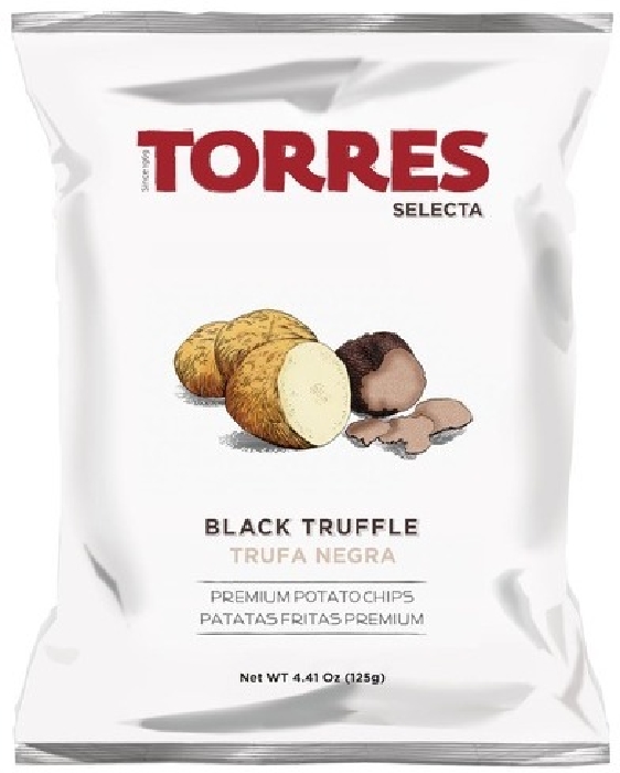 Torres Selecta Black Truffle Premium Potato Chips 094 125g