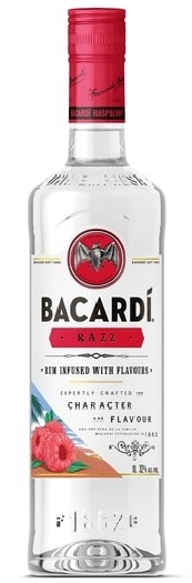 Bacardi Razz Flavoured Rum 32% 1L