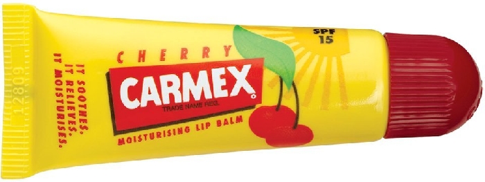 Carmex Cherry Moisturising Lip Balm Tube SPF 15 10g
