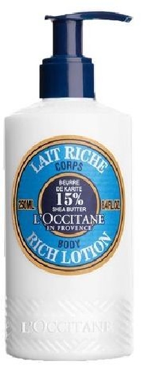 L'Occitane en Provence Shea Butter Rich Body Lotion 01LC250K24 250ml