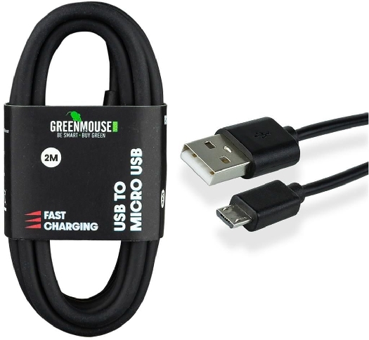 GREENMOUSE MICRO-USB DATA CABLE 2M Cable