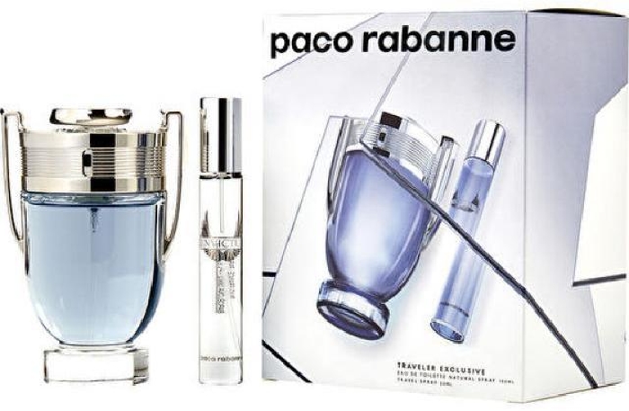 Paco Rabanne Invictus Set cont.: Eau de Toilette 100 ml + Travel Spray 20 ml