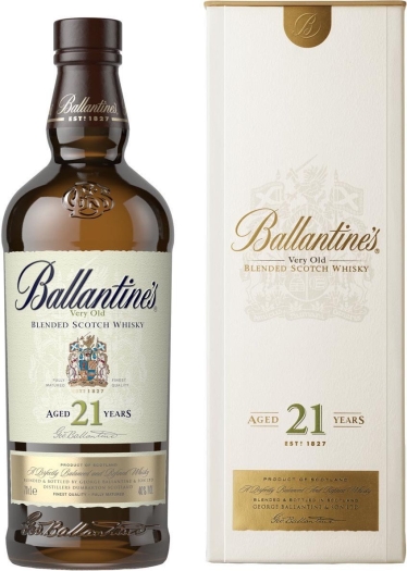 Ballantine's Blended Scotch Whisky 21y 40% 0.7L