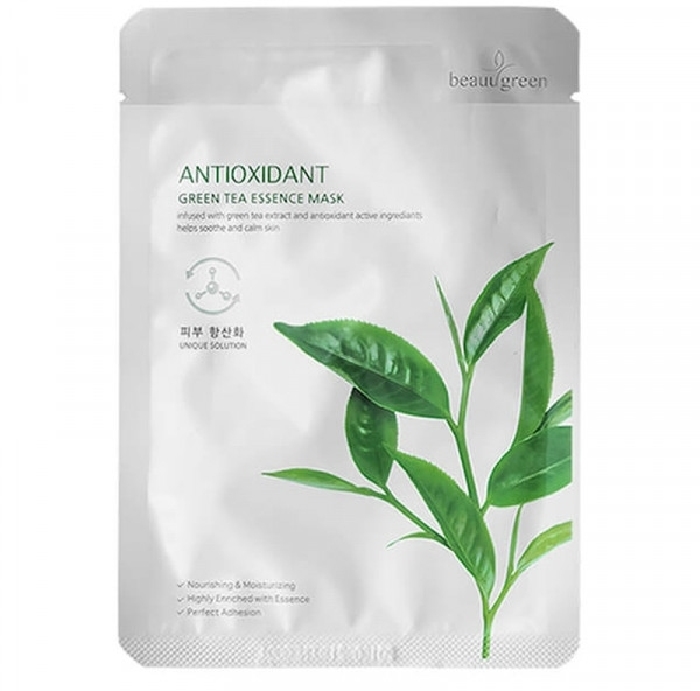 Beauugreen Premium Green Tea Essence Mask 23ml