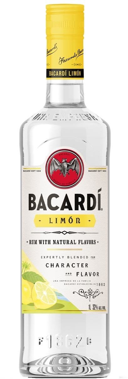 Bacardi Limon Rum 32% 1L Bacardi Limon Rum 32% 1L