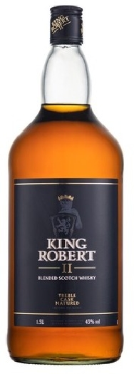 King Robert II Blended Scotch Whisky 43% 1.5L