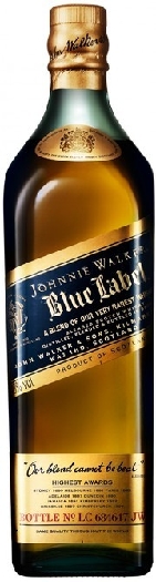 Johnnie Walker Blue Label Blended Scotch Whisky 40% 1L