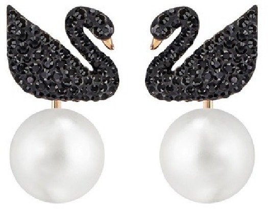 Swarovski Iconic Swan earrings