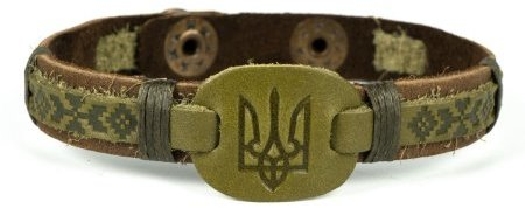 Ethnoservice Bracelet "Trident" khaki