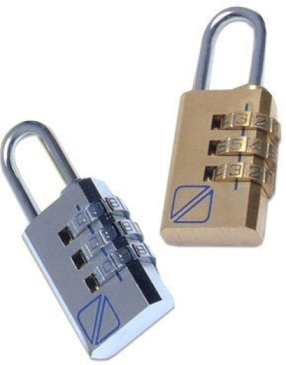 Travel Blue 2 x Combi Locks