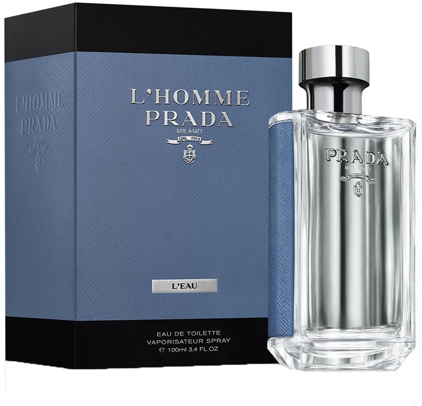 Prada L'Homme L'Eau EdT 100ml in duty-free at airport Mumbai - on Arrival
