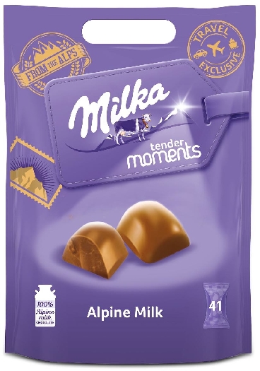 Milka Moments Alpine Milk Pouch 405g