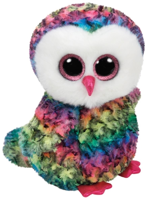 Glubschis Owen,Owl multicolored