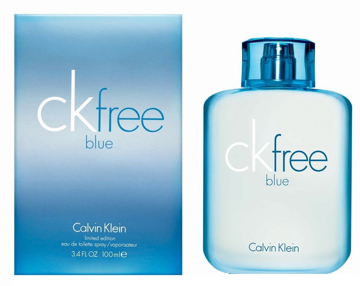 calvin klein ck free blue