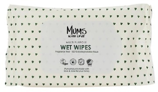 Mums with love Family Care Multi Purpose Wet Wipes 3013 30 g