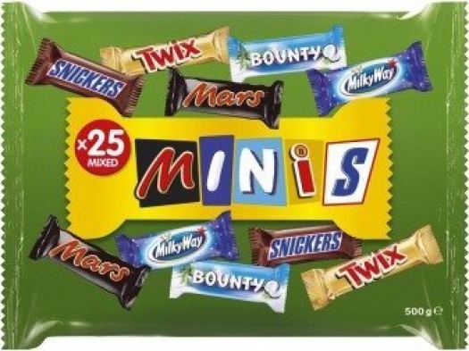 Mars Mixed Minis Bag 500g