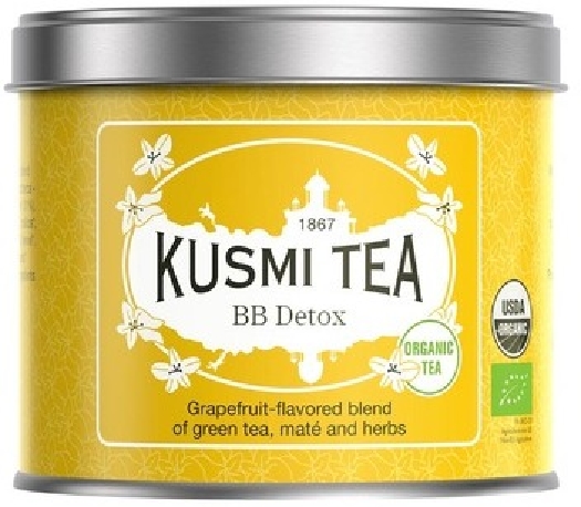 Kusmi Tea Organic BB Detox metal tin 100g