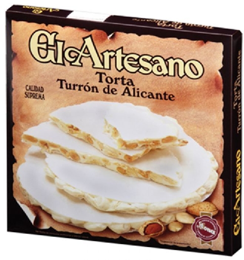 El Artesano Alicante nougat cake supreme quality tablet 150g