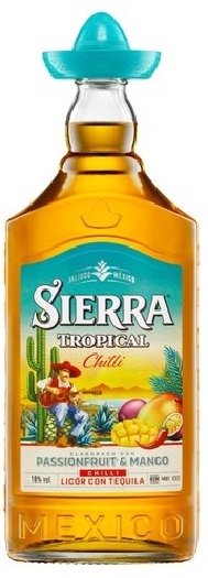 Sierra Tropical Chilli Liqueur 18% 1L