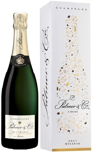 Palmer&Co. Brut Réserve, Champagne, AOC, brut, white (gift box)