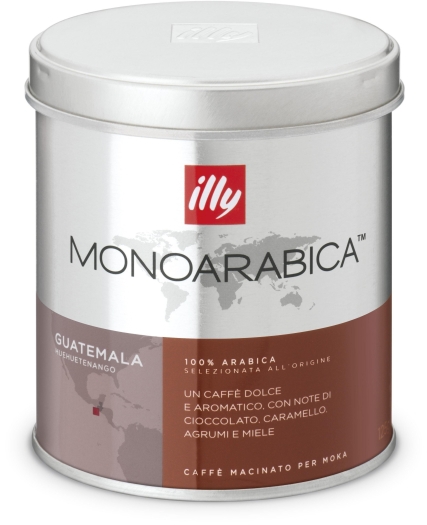 Illy Monoarabica espresso for mocha from Guatemala 125g