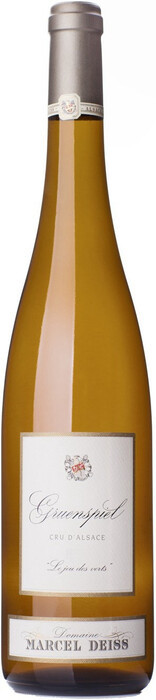 Domaine Marcel Deiss Gruenspiel Cru d'Alsace "Le Jeu des Verts" white dry wine 0,75L Domaine Marcel Deiss Gruenspiel Cru d'Alsace "Le Jeu des Verts" white dry wine 0,75L