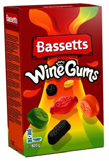 Bassett's Winegums 4008812 800g