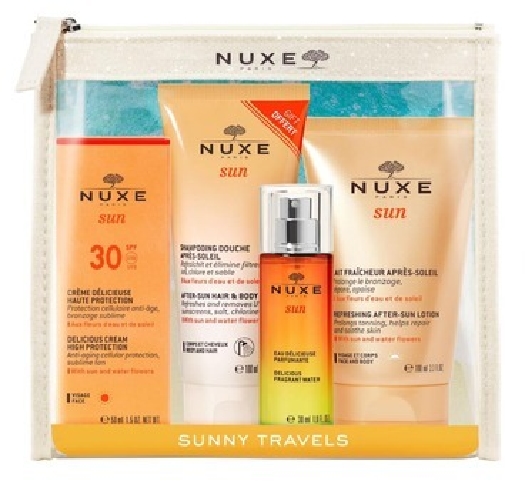 Nuxe Skincare Set Sun Care Set 50ml+30ml+100ml+100ml