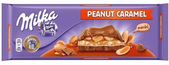 Milka Peanut Caramel 276g Milka Peanut Caramel 276g