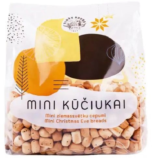 BIRŽŲ DUONA Kūčiukai Mini Biscuits 200g