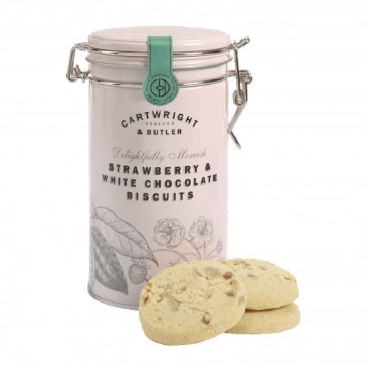 Cartwright&Butler Strawberry&White Chocolate Biscuits