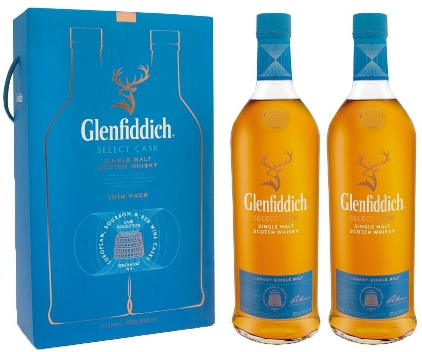 Glenfiddich Select Cask 40 2x1l Twinpack 2x1l In Duty Free At Airport Mumbai On Arrival