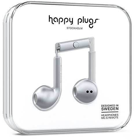 Happy Plugs 7824 Earbud Plus SpGrey Happy Plugs 7824 Earbud Plus SpGrey