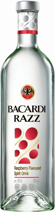 Bacardi Razz Flavoured Rum 32% 1L