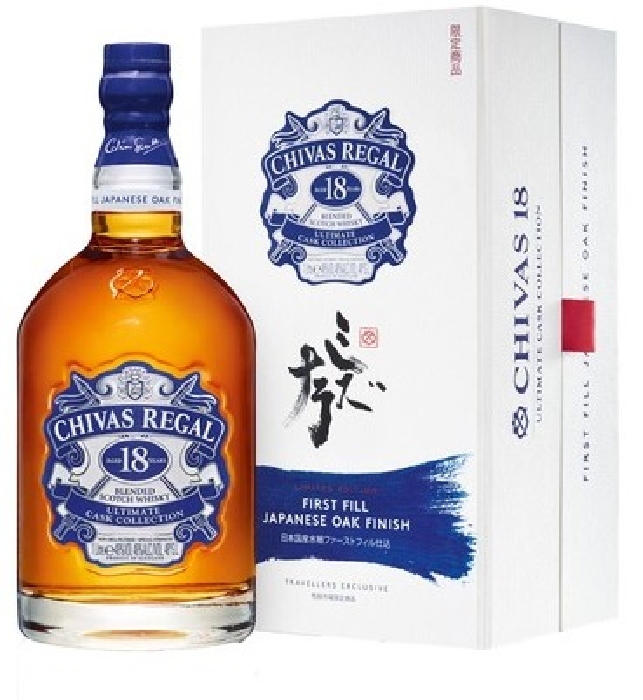 Chivas Regal Blended Scotch Whisky 18yo Ultimate Cask Collection 3, First Fill Japanese Oak Finish 48% 1L