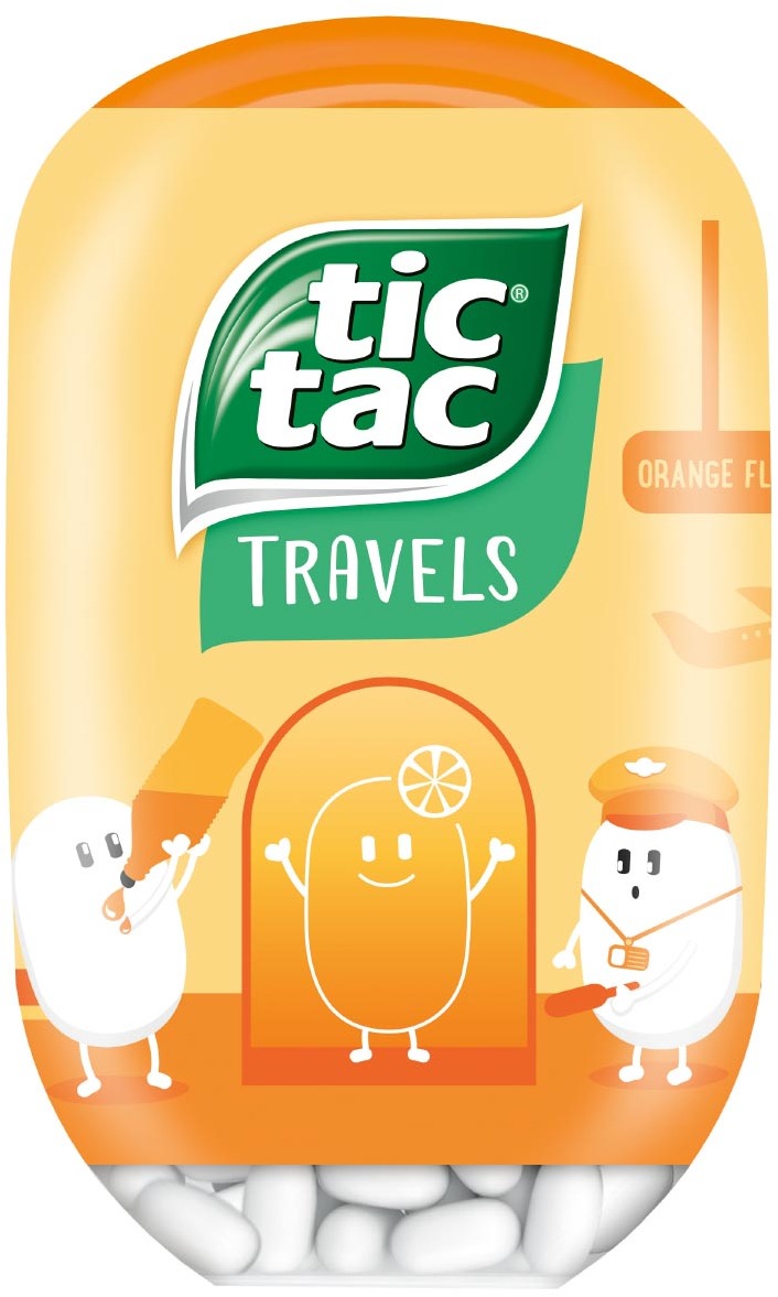 Tic Tac Bottle Orange 98g Tic Tac Bottle Orange 98g