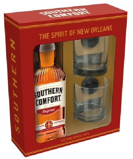 Southern Comfort 35% giftpack 1L