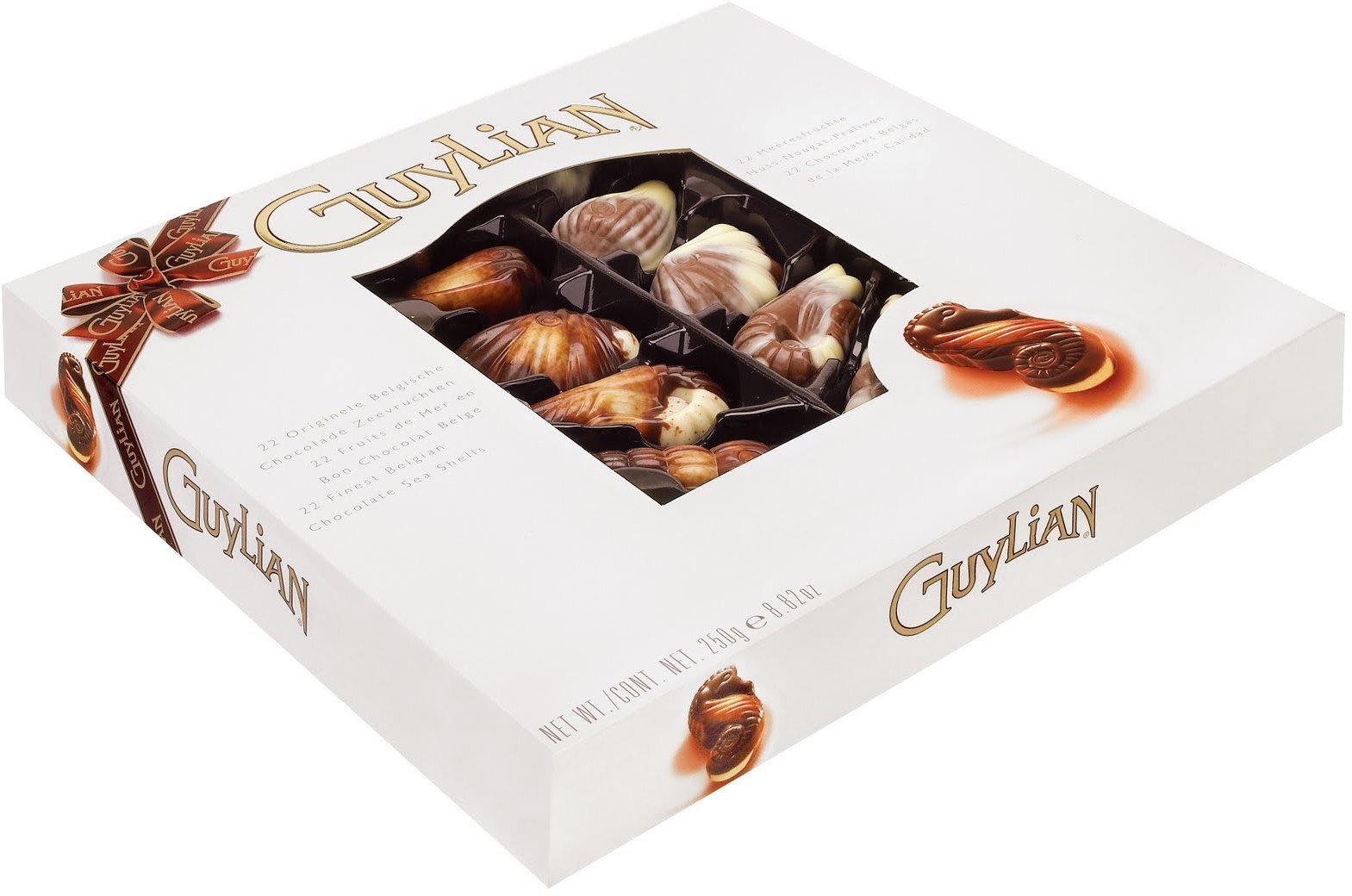 Guylian Seashells in duty-free at airport Zhukovsky