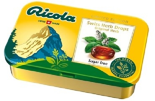 Ricola Original herb drops sugar free 1008772 75g