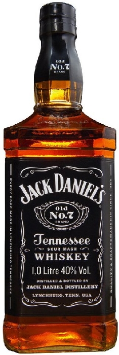 Jack Daniel's Old No. 7 Tennessee Whiskey 40% 1L
