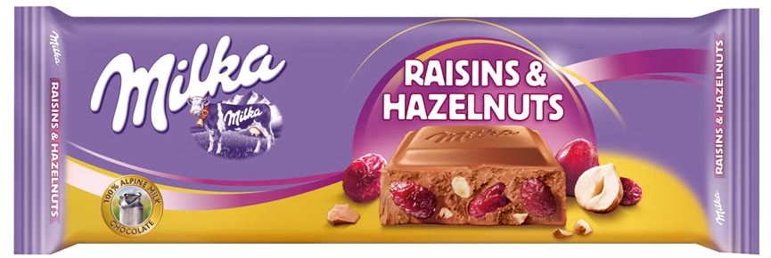 Milka Raisin And Nut Milk Chocolate Bar - World Market