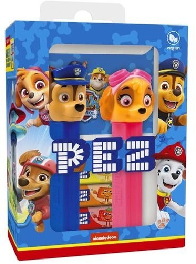 PEZ Twin Paw Patrol Bonbons with Fruit Flavour 1018209 34g