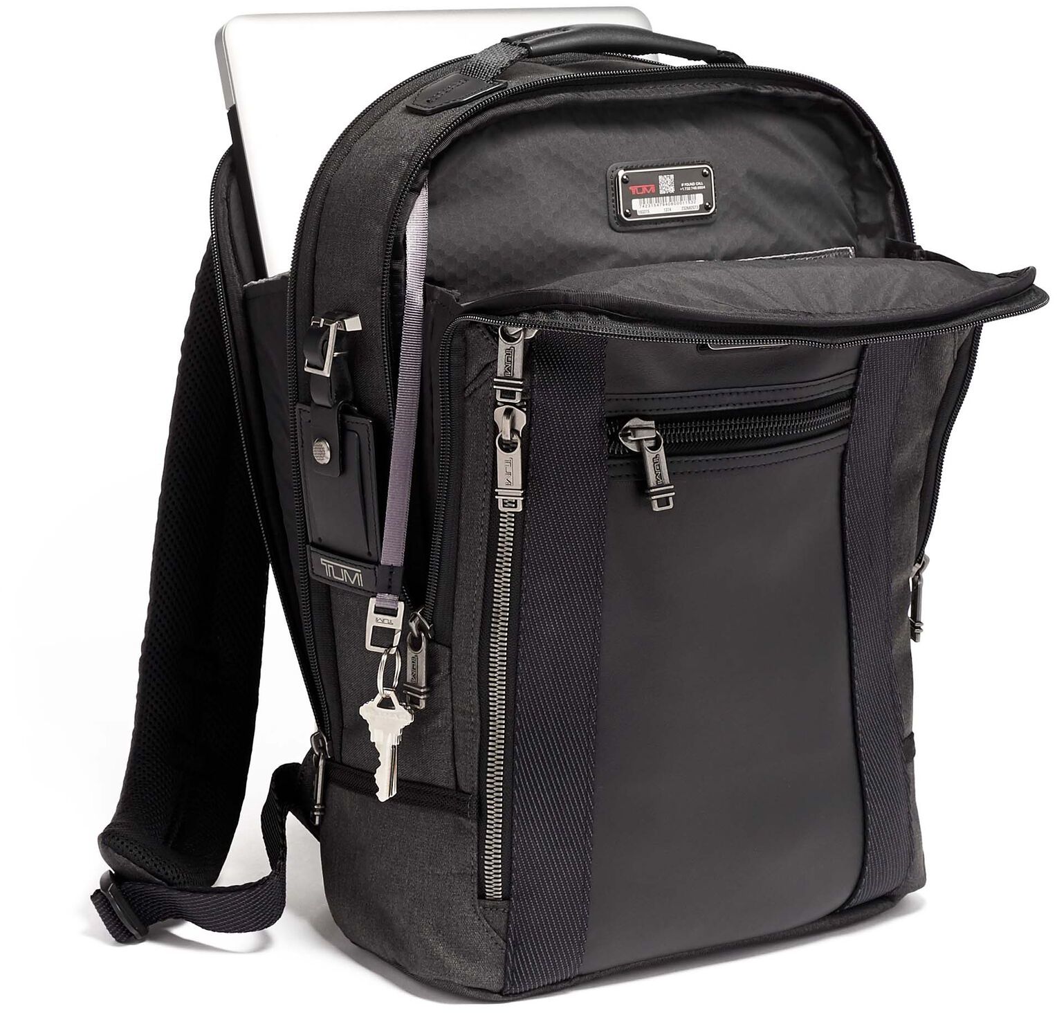 Tumi ALPHA BRAVO Davis Backpack, Graphite 103315 Tumi ALPHA BRAVO Davis Backpack, Graphite 103315