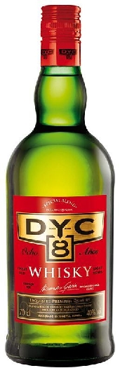 DYC 8 Years Whisky 46% 0.7L